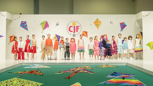 cjf детская мода 2023 весна выставка одежда