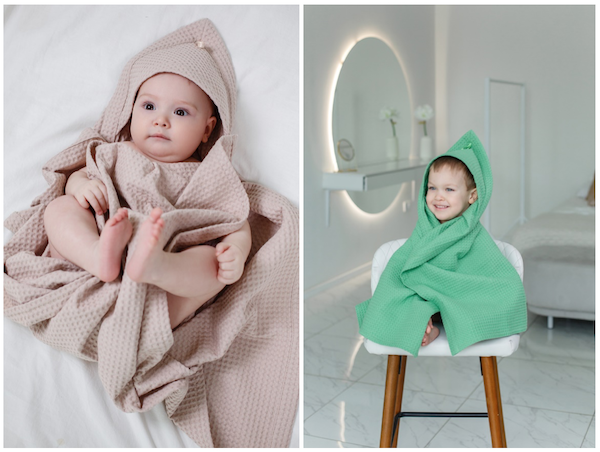 Новые уютные полотенца с капюшоном от ROXY-KIDS! — фото: 2