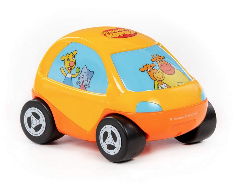 В ассортименте «Полесье» появились семейные автомобили с изображениями любимых героев мультсериала «Оранжевая корова» и «Простоквашино»
