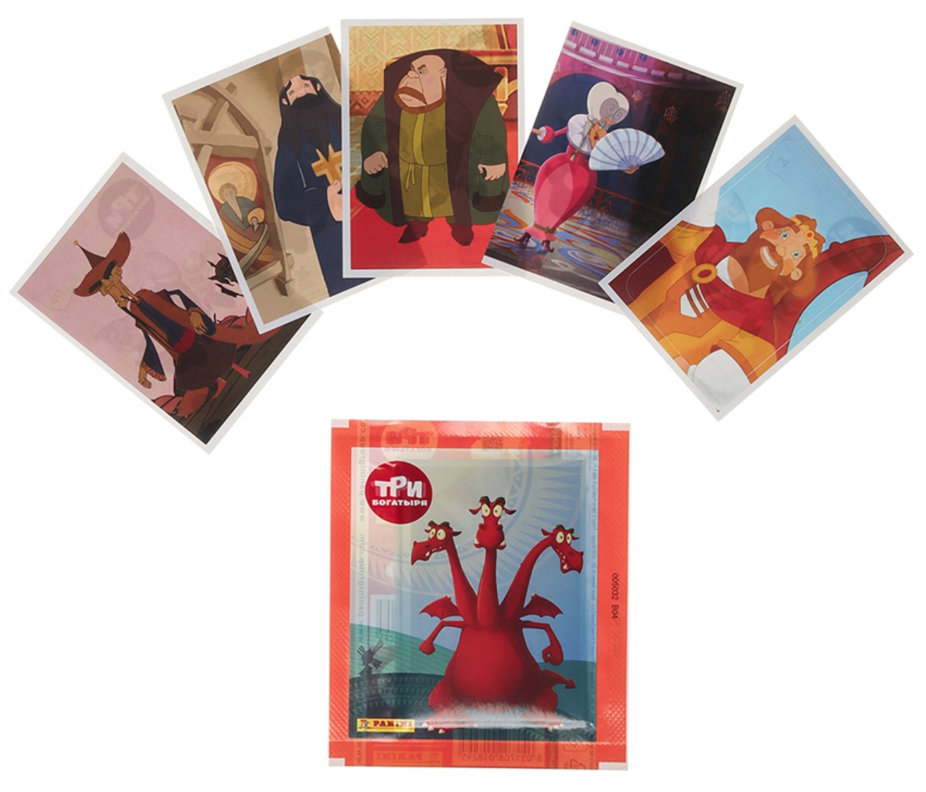 «Мельница» и итальянская компания Panini запустили первую коллекцию наклеек по лицензии «Три богатыря» — фото: 3