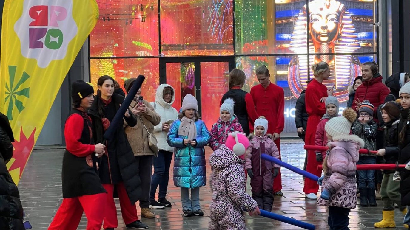 Дракошно отметили китайский Новый год на МФК «Солнце Москвы» — фото: 2