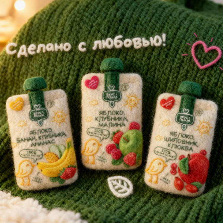 «Вкус &amp;amp; Польза» от «Пятерочки» запускает линейку детского пюре — фото: 2