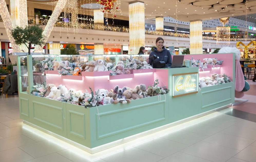 Gulliver тестирует новый формат: островные магазины мягких игрушек — фото: 1