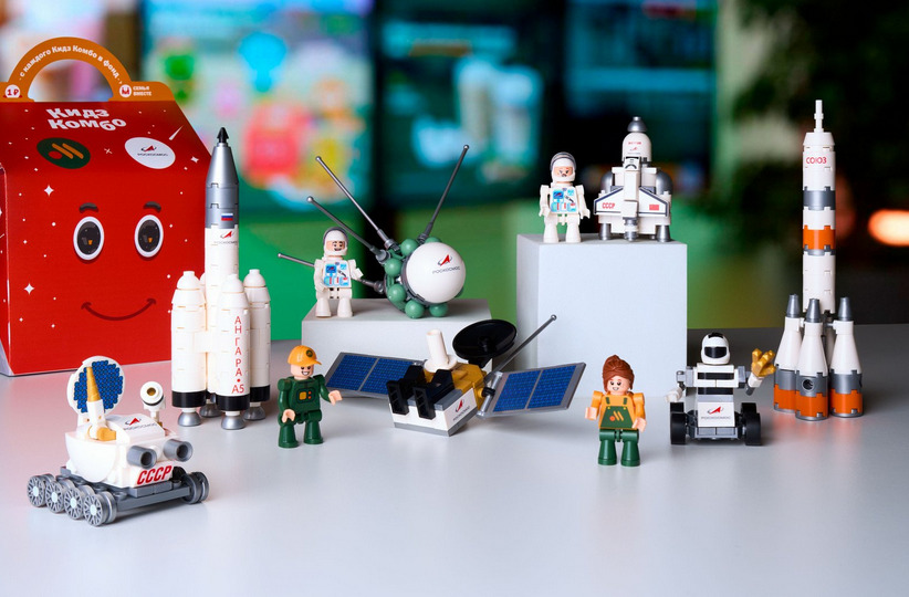 «Вкусно – и точка» запускает коллекцию детских конструкторов — фото: 1