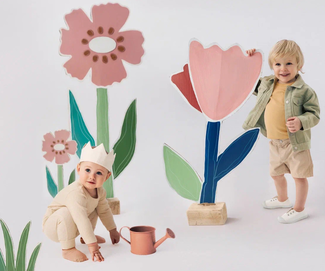 Под небом голубым: Коллекция Весна-Лето 26 от Babybu — фото: 1