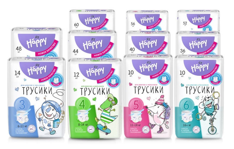 Запуск линейки подгузников-трусиков bella baby Happy  — фото: 1