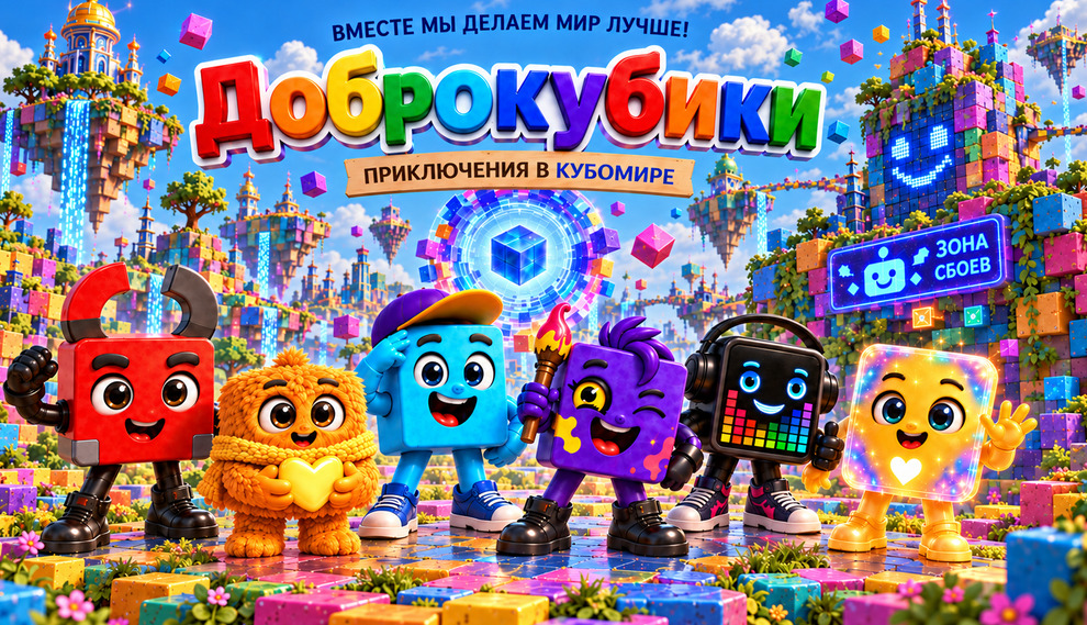 «Отчизна Медиа» начала производство анимационного сериала «Доброкубики» — фото: 1